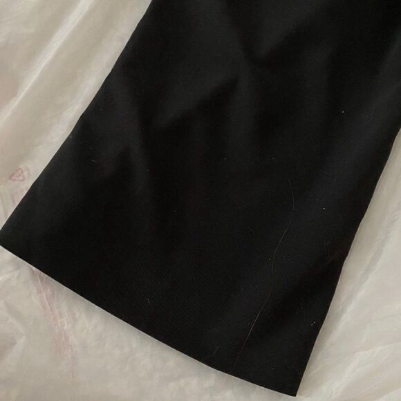 Larry Levine Y2K Black Dressy Wide Leg Capris SZ 14 NEW - Picture 3 of 11